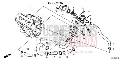 THERMOSTAT CB1000RAL de 2020
